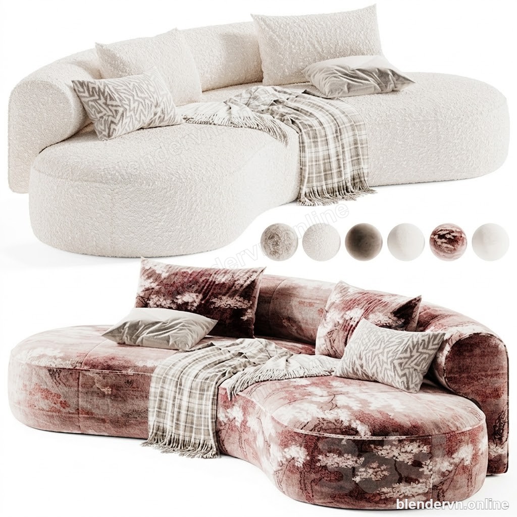 Natuzzi Italia Melody Sofa