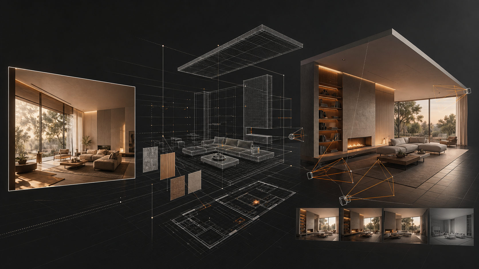 Ảnh AI kiến trúc: Vì sao studio phải dựng lại bằng Blender?
